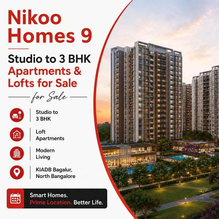 Nikoo Homes 9 Apartments and Loft for Sale