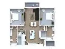 Lodha Hopefarm 4BHK Floor Plan