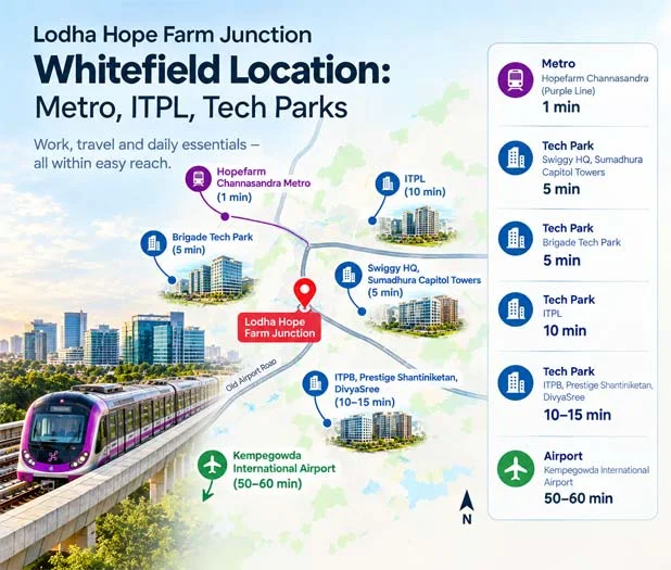Lodha Whitefield Location