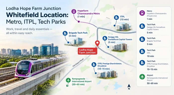 Lodha Whitefield Location