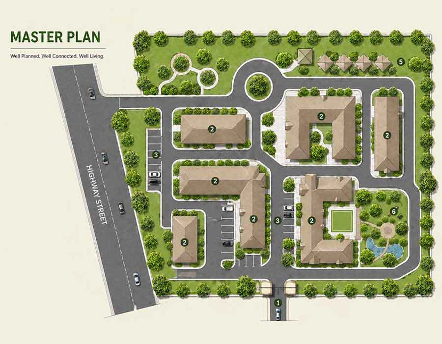 Master plan layout